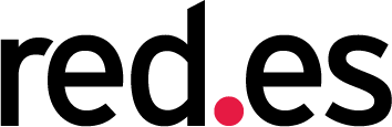 Logo de una empresa de tecnología destacando un diseño moderno y vibrante, con colores rojo y negro, simbolizando innovación y dinamismo en el sector.